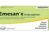 Emesan K kids cone /-E adult suppositories